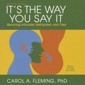 Cover: It's the Way You Say It - Gildan Audio