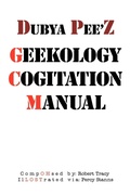 Cover: Dubya Pee'z Geekology Cogitation Manual - AuthorHouse