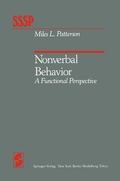 Cover: Nonverbal Behavior - Springer