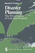 Cover: Disaster Planning - Springer