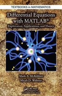 Enlarge image Cover: Differential Equations with MATLAB - Chapman & Hall/CRC