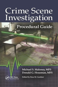 Enlarge image Cover: Crime Scene Investigation Procedural Guide - CRC Press
