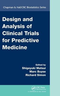 Enlarge image Cover: Design and Analysis of Clinical Trials for Predictive Medicine - CRC Press