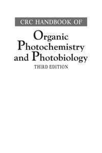 Abbildung von: CRC Handbook of Organic Photochemistry and Photobiology, Third Edition - Two Volume Set - CRC Press