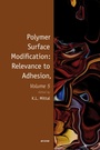 Cover: Polymer Surface Modification: Relevance to Adhesion, Volume 5 - CRC Press