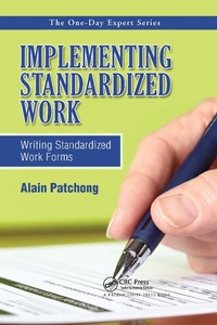 Abbildung von: Implementing Standardized Work - Productivity Press