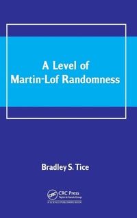 Abbildung von: A Level of Martin-Lof Randomness - Science Publishers,U.S.