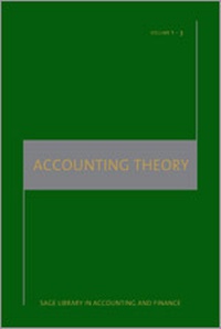 Enlarge image Cover: Accounting Theory - SAGE Publications Ltd