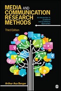 Cover: Media and Communication Research Methods - SAGE Publications Inc