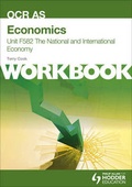 Cover: Economics Unit F582 Workbook: The National and International Economy - Philip Allan Updates