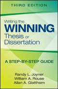 Cover: Writing the Winning Thesis or Dissertation - Corwin Press Inc
