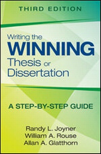 Enlarge image Cover: Writing the Winning Thesis or Dissertation - Corwin Press Inc