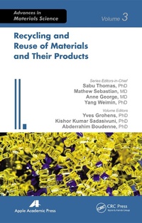 Abbildung von: Recycling and Reuse of Materials and Their Products - Apple Academic Press Inc.