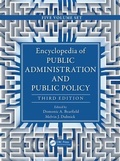 Cover: Encyclopedia of Public Administration and Public Policy - 5 Volume Set - Routledge