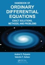 Cover: Handbook of Ordinary Differential Equations - CRC Press