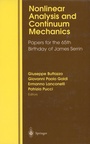 Cover: Nonlinear Analysis and Continuum Mechanics - Springer