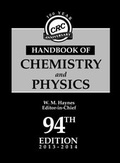 Cover: CRC Handbook of Chemistry and Physics, 94th Edition - CRC Press