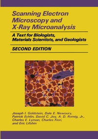 Enlarge image Cover: Scanning Electron Microscopy and X-Ray Microanalysis - Springer