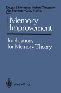Enlarge image Cover: Memory Improvement - Springer