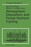 Cover: Atmospheric Deposition and Forest Nutrient Cycling - Springer