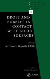 Abbildung von: Drops and Bubbles in Contact with Solid Surfaces - CRC Press