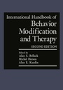 Cover: International Handbook of Behavior Modification and Therapy - Springer