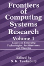 Cover: Frontiers of Computing Systems Research - Springer