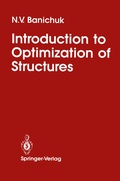 Cover: Introduction to Optimization of Structures - Springer