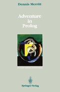 Cover: Adventure in Prolog - Springer