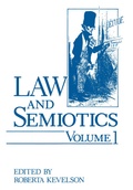 Cover: Law and Semiotics - Springer