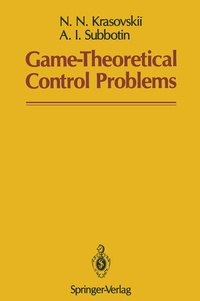Enlarge image Cover: Game-Theoretical Control Problems - Springer