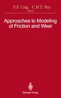 Cover: Approaches to Modeling of Friction and Wear - Springer