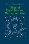 Cover: Tales of Physicists and Mathematicians - Springer-Verlag New York Inc.
