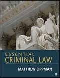 Cover: Essential Criminal Law - SAGE Publications Inc