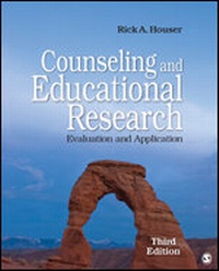 Enlarge image Cover: Counseling and Educational Research - SAGE Publications Inc