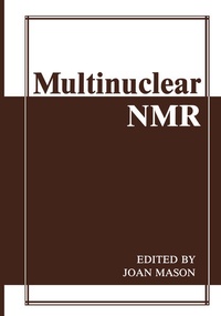Enlarge image Cover: Multinuclear NMR - Springer