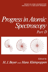 Enlarge image Cover: Progress in Atomic Spectroscopy - Springer