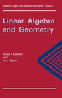 Cover: Linear Algebra and Geometry - Gordon & Breach Science Publishers SA