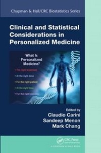 Abbildung von: Clinical and Statistical Considerations in Personalized Medicine - Chapman & Hall/CRC
