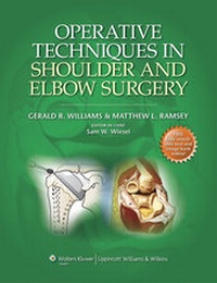Enlarge image Cover: Operative Techniques in Shoulder and Elbow Surgery - Lippincott Williams and Wilkins