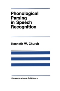 Abbildung von: Phonological Parsing in Speech Recognition - Springer