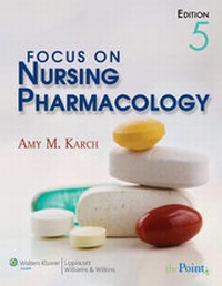 Abbildung von: Vitalsource E-Book for Focus on Nursing Pharmacology - LIPPINCOTT WILLIAMS & WILKINS