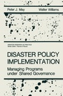 Cover: Disaster Policy Implementation - Springer