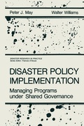 Cover: Disaster Policy Implementation - Springer