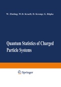 Cover: Quantum Statistics of Charged Particle Systems - Springer