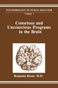 Cover: Conscious and Unconscious Programs in the Brain - Springer