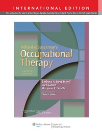 Enlarge image Cover: Willard and Spackman's Occupational Therapy - Lippincott Williams and Wilkins