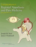 Cover: Complications in Regional Anesthesia and Pain Medicine - Lippincott Williams and Wilkins