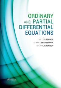 Enlarge image Cover: Ordinary and Partial Differential Equations - CRC Press