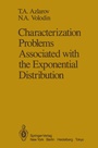 Cover: Characterization Problems Associated with the Exponential Distribution - Springer